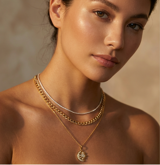 Soluna Layering Necklace Set