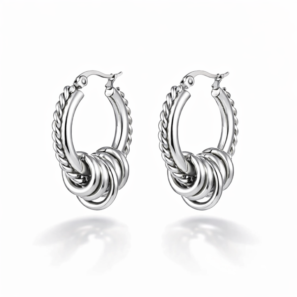 Orbita Interlock Hoops