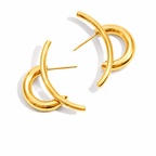 Nova Double Hoop Earrings