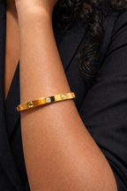 Lovera Heart Gold Bangle