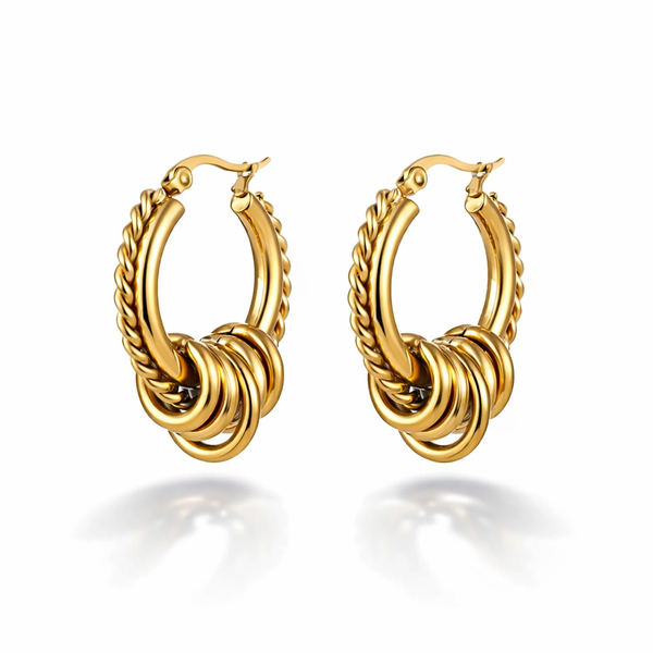 Orbita Interlock Hoops