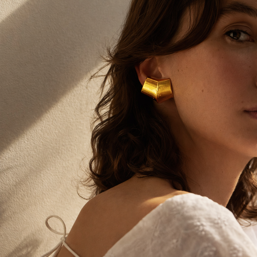 Halo Sculpt Earrings