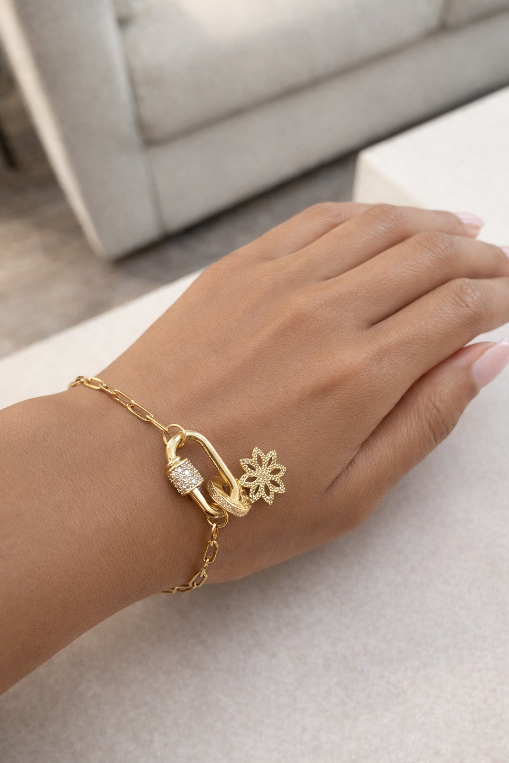 Lotus Bloom Bracelet