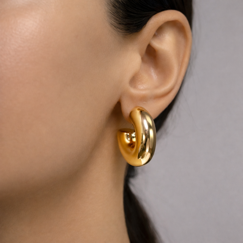 ICON Chuncky Hoop Earrings